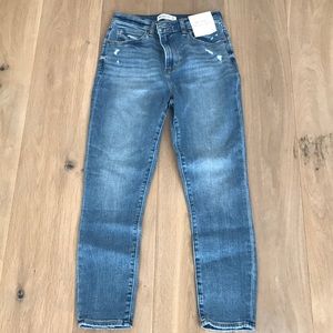 Abercombie The Super Skinny Ankle High Rise Jeans